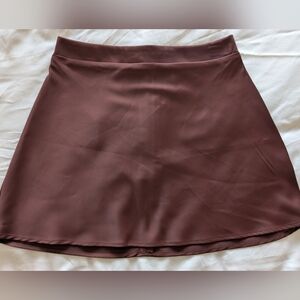 Elegant Brown Women's Skirt